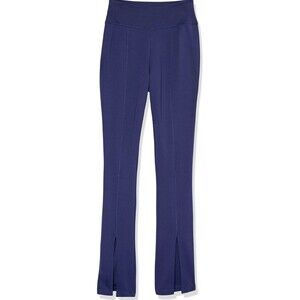 The Drop Women's Plus Uma High-Rise Flare Pants Navy Size 4XL NWT